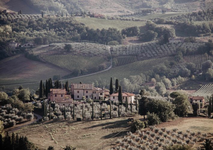 Toskana Roadtrip Insider Tipps für 1 bis 2 Wochen Landschaft bei San Gimignano
